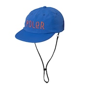 ポーラー(POLER)帽子 ロングビル ドローコード フロッピーキャップ 261MCV0029-BLU