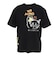 ゴースローキャラバン（GOSLOWCARAVAN）RAY綿 猫と麦酒 半袖Tシャツ 猫生乾杯 362616 BLK
