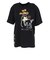 ゴースローキャラバン（GOSLOWCARAVAN）RAY綿 猫と麦酒 半袖Tシャツ 猫生乾杯 362616 BLK