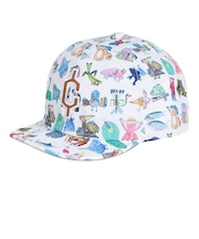 クレ(clef)帽子 ジュニア エムエフケー キャップ 6 RB7030KD WH