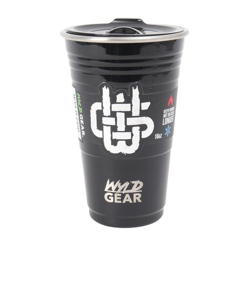 タンブラー ボトル マグ ワイルドカップ 437ml 16oz WYLD16-18 Black