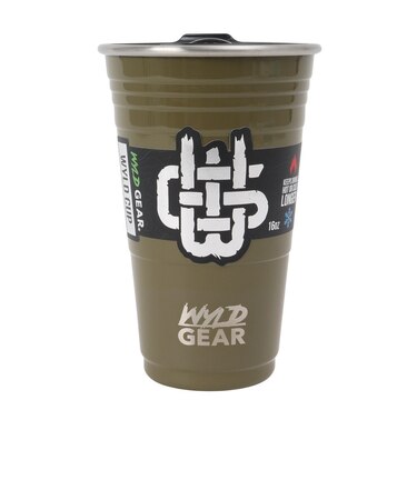 タンブラー ボトル マグ ワイルドカップ 437ml 16oz WYLD16-18 OD Green