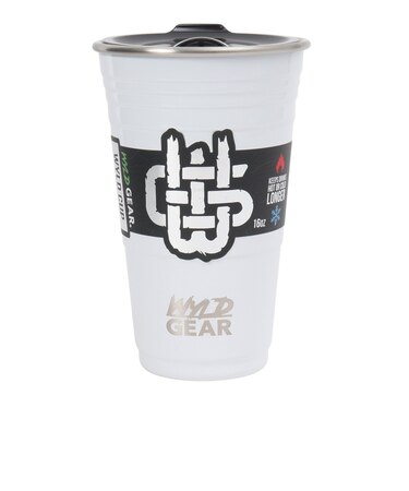 タンブラー ボトル マグ ワイルドカップ 437ml 16oz WYLD16-18 White
