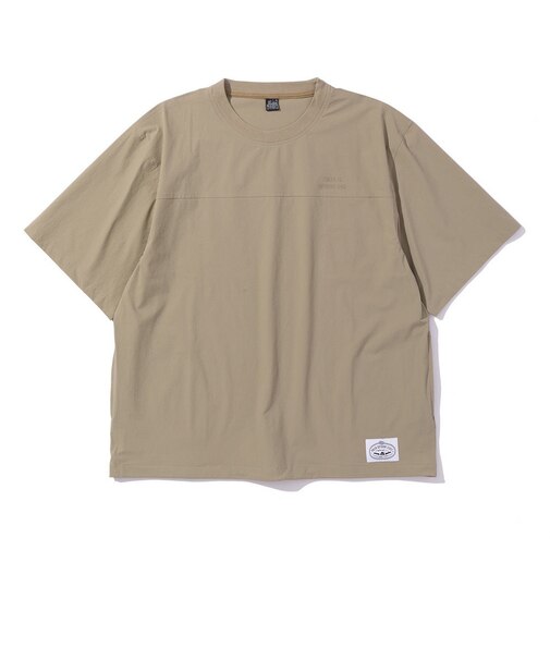 ポーラー（POLER）RIP BAGGY 半袖Tシャツ 261MCV0031-BEG