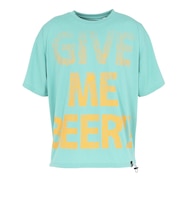 ゴースローキャラバン(GOSLOWCARAVAN)Drymix GIVE ME BEER ビッグ 半袖Tシャツ 365603 MNT