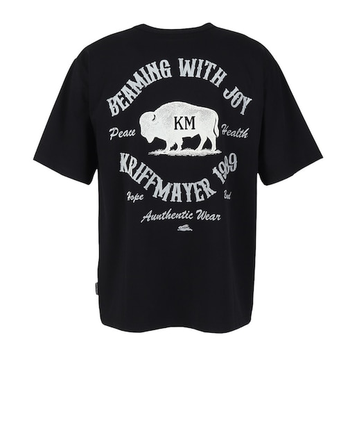 クリフメイヤー（KRIFF MAYER）夏季GO! 半袖Tシャツ バッファロー 2555102:19:BLACK