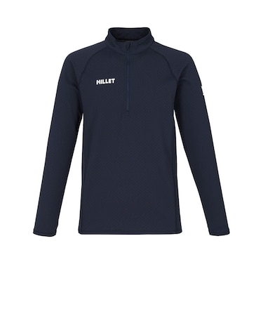 ミレー（Millet）長袖Tシャツ ロンT ハイドロドライ ジップ MIV03279-N6548