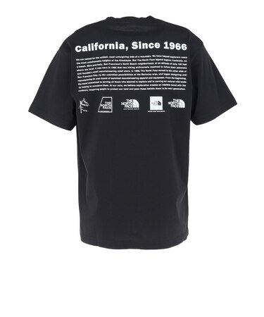 ザ・ノース・フェイス（THE NORTH FACE）ショートスリーブ ウォッシュドヒストリカル ロゴTシャツ NT82642 K