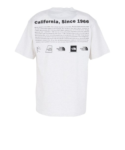 ザ・ノース・フェイス（THE NORTH FACE）ショートスリーブ ウォッシュドヒストリカル ロゴTシャツ NT82642 WX