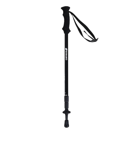 シナノ（SINANO）トレッキングポール 1本 LT ONE BK ブラック ストック 登山 510281-BK 125