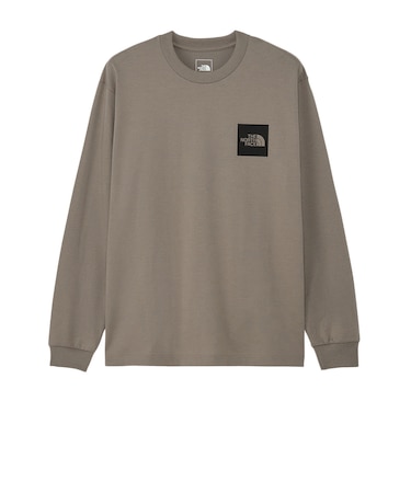 ザ・ノース・フェイス（THE NORTH FACE）ロングスリーブ スクエアロゴTシャツ NT82534 MR