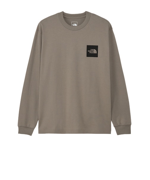 ザ・ノース・フェイス（THE NORTH FACE）ロングスリーブ スクエアロゴTシャツ NT82534 MR