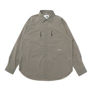 stretch 長袖シャツ 101668-1100