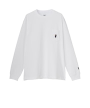 ヘリーハンセン（HELLY HANSEN）長袖Tシャツ ロンT ロングスリーブヘリーベアーポケットティー HME32662 CW