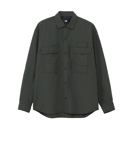 ザ・ノース・フェイス（THE NORTH FACE）長袖シャツ ロングスリーブ メリディアンシャツ NR62633 AG