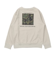 ザ・ノース・フェイス(THE NORTH FACE)トドラー ロゴクルーネックスウェット NTT62637 FI