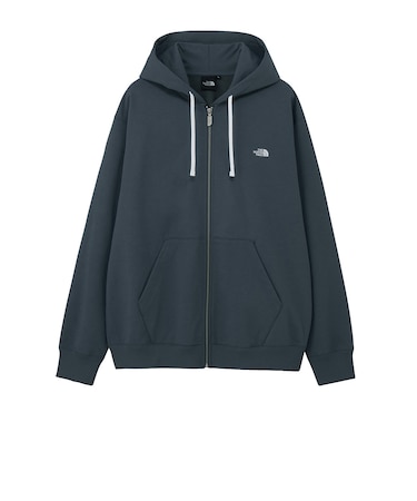 ザ・ノース・フェイス（THE NORTH FACE）トレーナー スモールロゴ ヘザースウェット フルジップフーディ NT62639 SL
