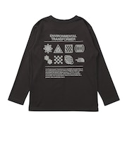 ザ・ノース・フェイス（THE NORTH FACE）トドラー ロングスリーブグラフィックTシャツ NTT82533 K