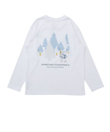 ザ・ノース・フェイス（THE NORTH FACE）トドラー ロングスリーブシレトコトコTシャツ NTT82630ST W