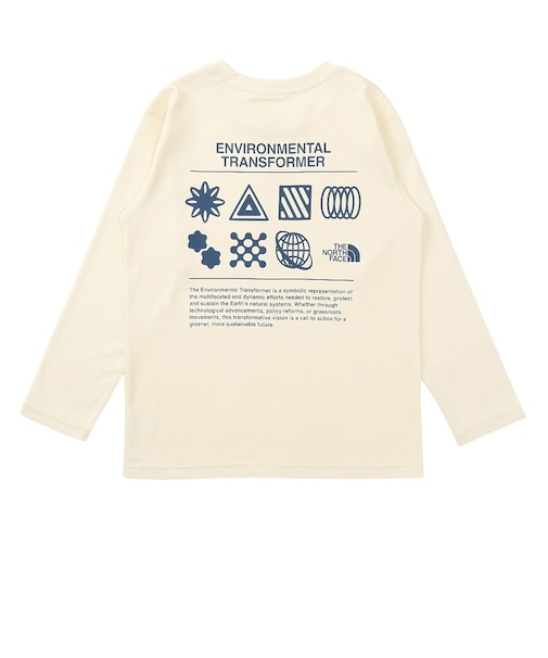 ザ・ノース・フェイス（THE NORTH FACE）トドラー ロングスリーブグラフィックTシャツ NTT82533 WS