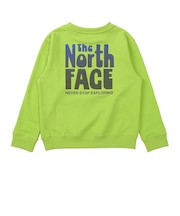 ザ・ノース・フェイス（THE NORTH FACE）キッズ ロゴクルーネックスウェット NTJ62637 SM