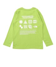 ザ・ノース・フェイス(THE NORTH FACE)トドラー ロングスリーブグラフィックTシャツ NTT82533 SM