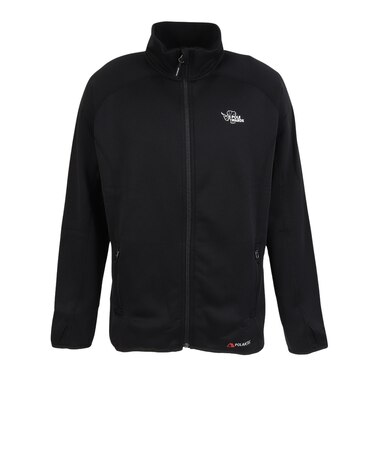 ポールワーズ（POLEWARDS）ジップアップ フリース POLAR STRETCH ジャケット PW2WAL01 BLK