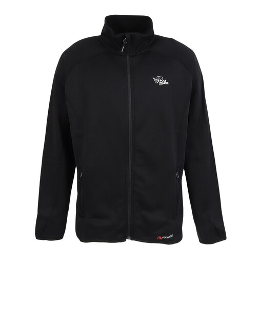 ポールワーズ（POLEWARDS）ジップアップ フリース POLAR STRETCH ジャケット PW2WAL01 BLK