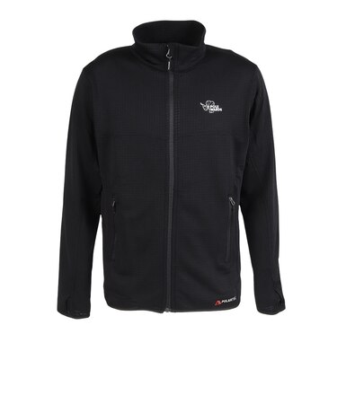 ポールワーズ（POLEWARDS）ジップアップ フリース POLAR GRID ジャケット PW2WAL03 BLK