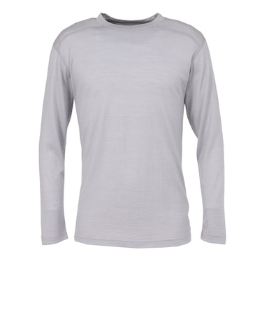 長袖アンダー シャツ ExFineMerinoWool RE26FDSH5610015 LGRY