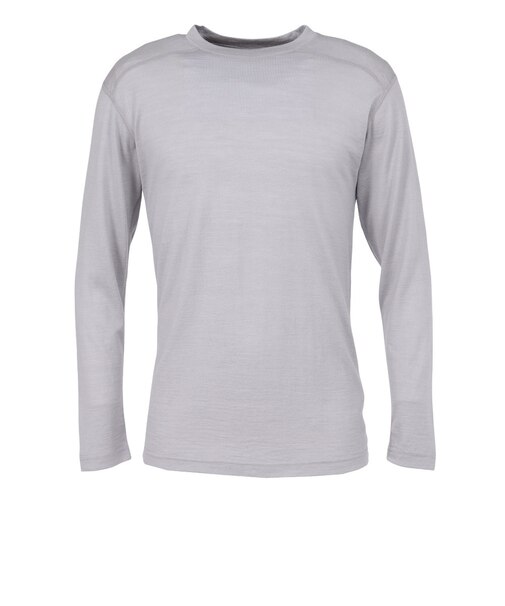 長袖アンダー シャツ ExFineMerinoWool RE26FDSH5610015 LGRY