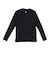 長袖アンダー シャツ ExFineMerinoWool RE26FDSH5620017 BLK