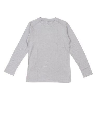長袖アンダー シャツ ExFineMerinoWool RE26FDSH5620017 LGRY