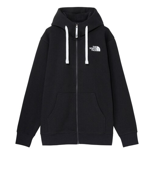 ザ・ノース・フェイス（THE NORTH FACE）トレーナー スウェット リアビューフルジップフーディ NT62640 K