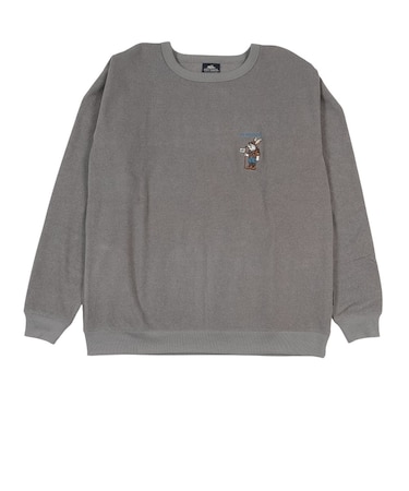 クリフメイヤー（KRIFF MAYER）もちのび刺繍長袖Tシャツ ラビット 2615600:15:GRAY