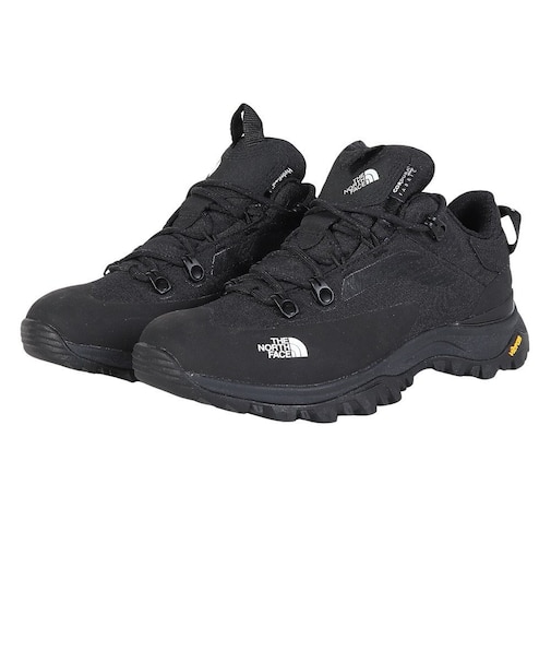 ザ・ノース・フェイス（THE NORTH FACE）トレッキングシューズ 登山靴 山登り クレストン ハイク ウォータープルーフ NFW52410 KK ブラ…