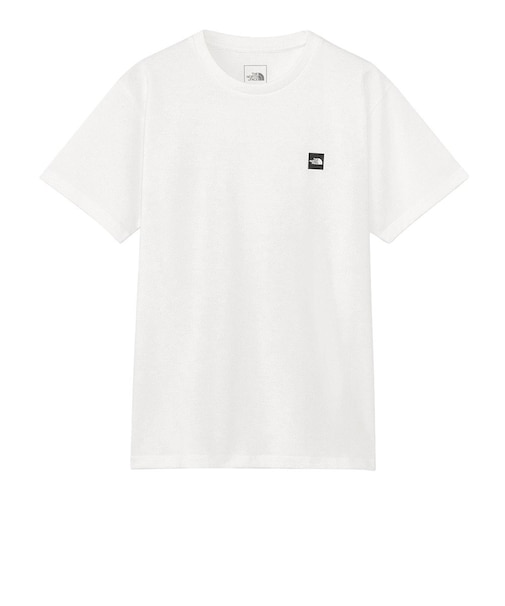 ザ・ノース・フェイス（THE NORTH FACE）スモールボックスロゴ 半袖Tシャツ NTW32445 白 ホワイト
