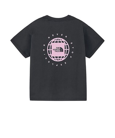 ザ・ノース・フェイス（THE NORTH FACE）ジュニア 半袖Tシャツ ショートスリーブ ジオスクエアロゴティー NTJ32646 K
