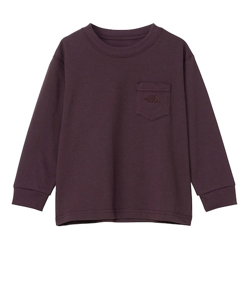 ザ・ノース・フェイス（THE NORTH FACE）トドラー 長袖Tシャツ ロンT ポケットロゴティー NTT82526 DD