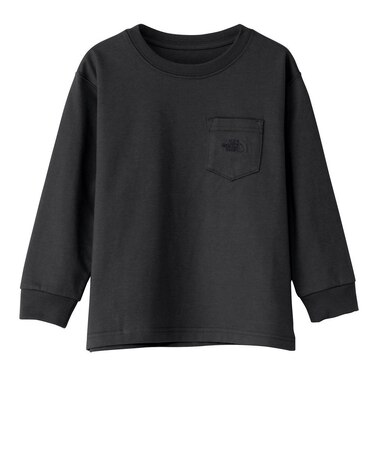 ザ・ノース・フェイス（THE NORTH FACE）トドラー 長袖Tシャツ ロンT ポケットロゴティー NTT82526 K