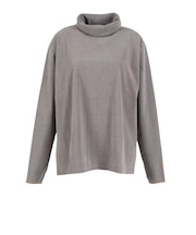 クリフメイヤー(KRIFF MAYER)もちのびハイネック 長袖Tシャツ W2615608:15:GRAY