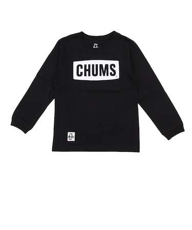 チャムス（CHUMS）キッズ ロゴブラッシュド ロングスリーブTシャツ CH21-1479-K071