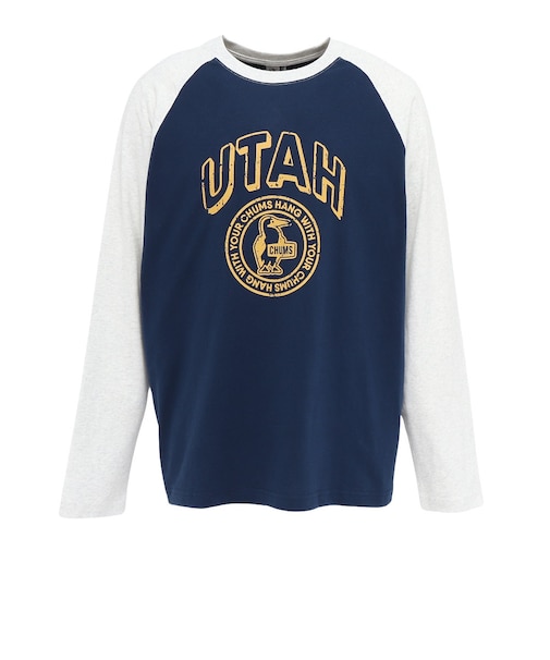 チャムス（CHUMS）カーンズラグランロングスリーブTシャツ CH01-2865-N114