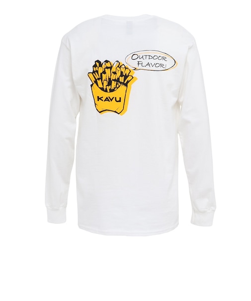 ポテト 長袖Tシャツ 19822558WHT
