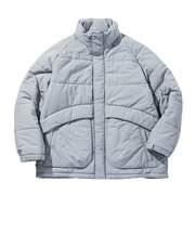 フェニックス(PHENIX)ダウンジャケット アウター アダプタブル フラッフィージャケット POM26OT65 GRAY