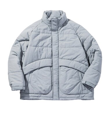 フェニックス（PHENIX）ダウンジャケット アウター アダプタブル フラッフィージャケット POM26OT65 GRAY