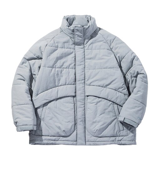 フェニックス（PHENIX）ダウンジャケット アウター アダプタブル フラッフィージャケット POM26OT65 GRAY