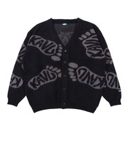 フットプリントカーディガン 19822522BLK