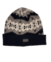 ペンドルトン（PENDLETON）ニット帽 トレッキング 登山 ジャガードカフビーニー PDT-000-263035 BLK