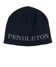ペンドルトン（PENDLETON）ニット帽 トレッキング 登山 リバーシブルニットビーニー PDT-000-263032 BLK
